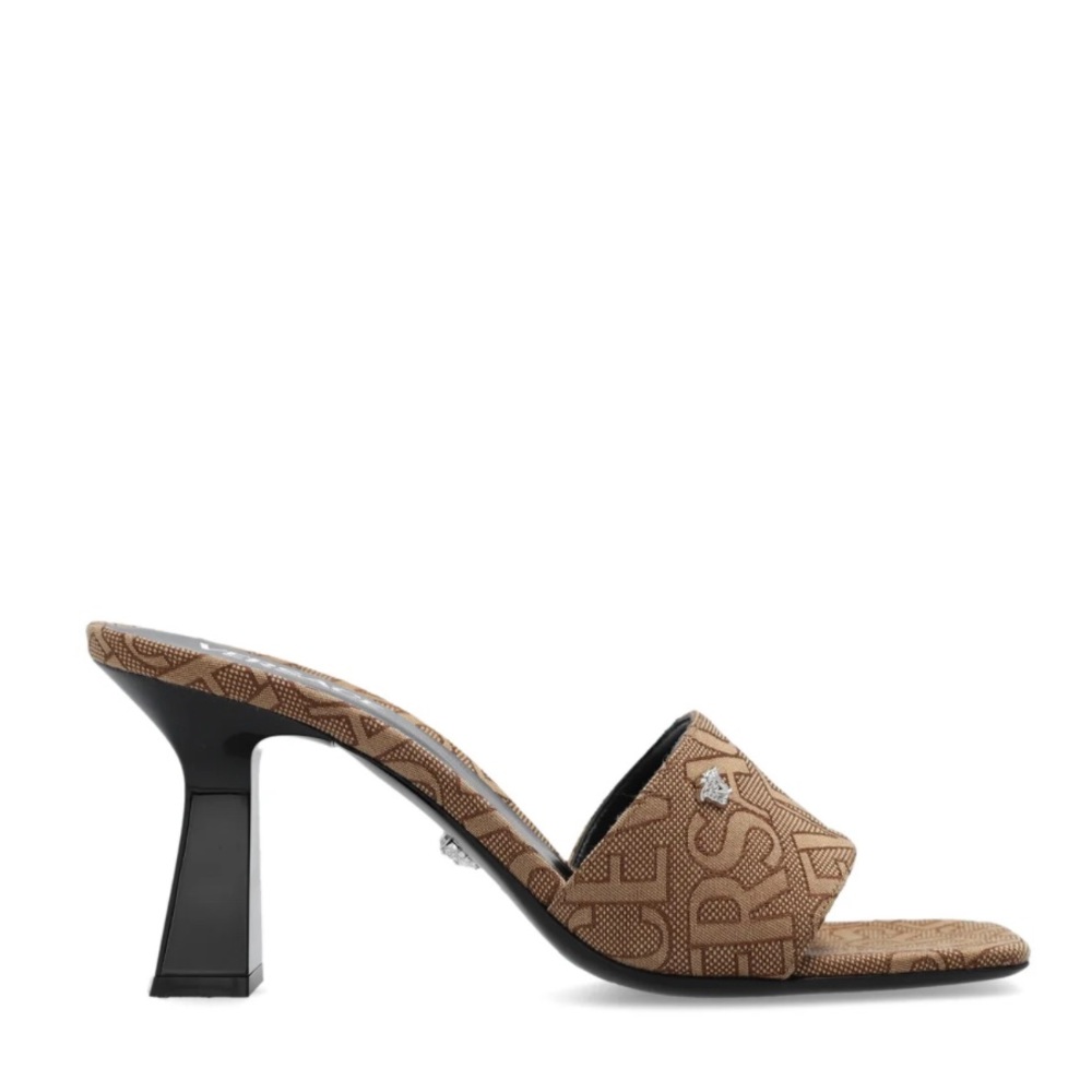 Versace Open Toe Mules - Picture 4 of 7